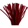 Chenille, 6 mm, 30 cm, 50 stk